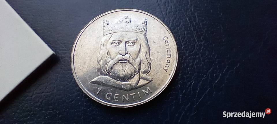 Stare monety 1 centym 2002 Andora Lesko