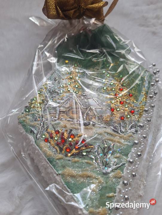 Pejzaż ozdoba dekoracja do powieszenia Kraków