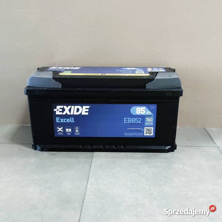 Akumulator Exide Excell 85Ah 760A EN Darmowa Dostawa Lublin ...