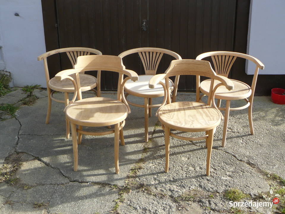 Stare krzesła Thonet sygnowane małopolskie Nowy Sącz sprzedam