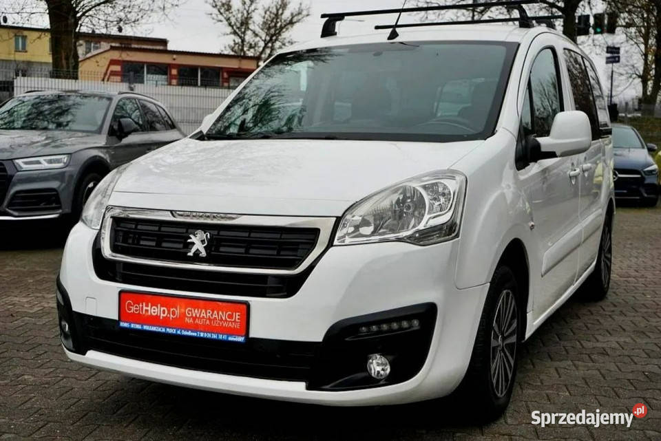 Peugeot Partner 16HDI 5 osób NAVI kamera serwis Rok produkcji 2017 Płock