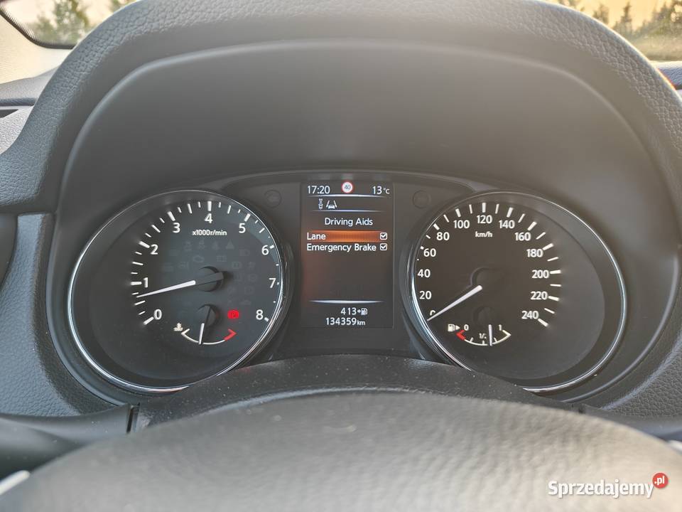 Nissan Qashqai 16 163 Tempomat Kamera Bluetooth radio Qashqai Brodnica
