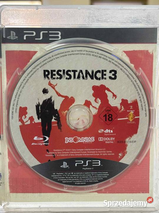 3 Resistance 3 warmińsko-mazurskie sprzedam