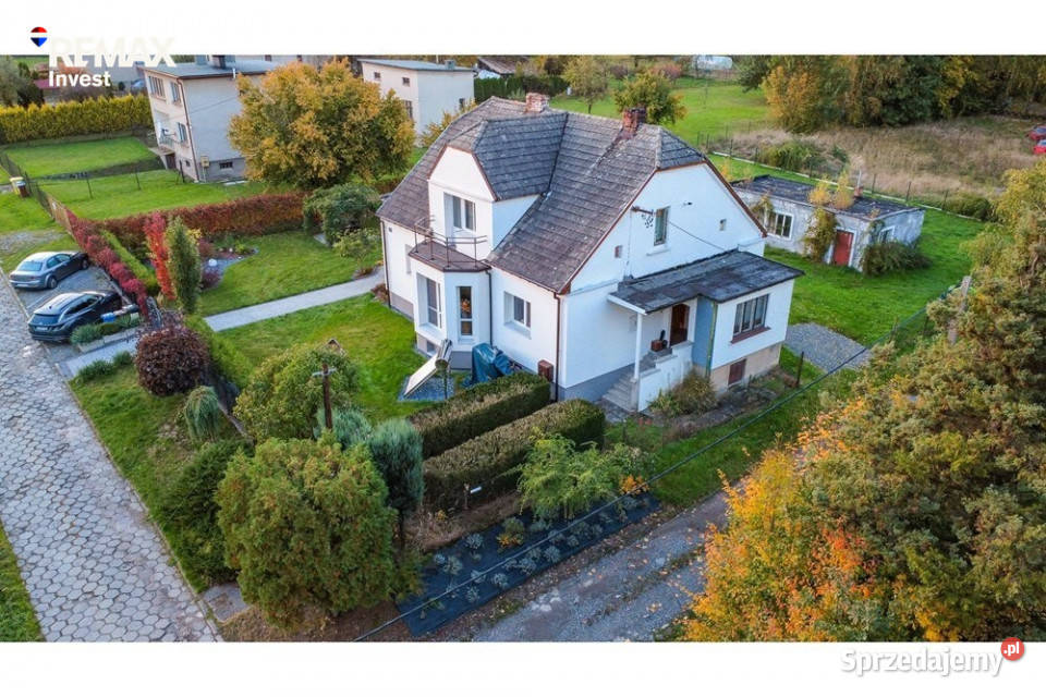 Połowa domu z dużą działką w mieszkania 122m2 Bielsko-Biała