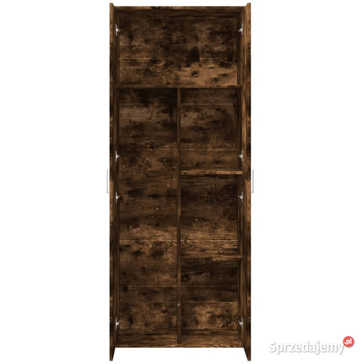 Wysoka szafka przydymiony dąb 70x35x180 mazowieckie Warszawa