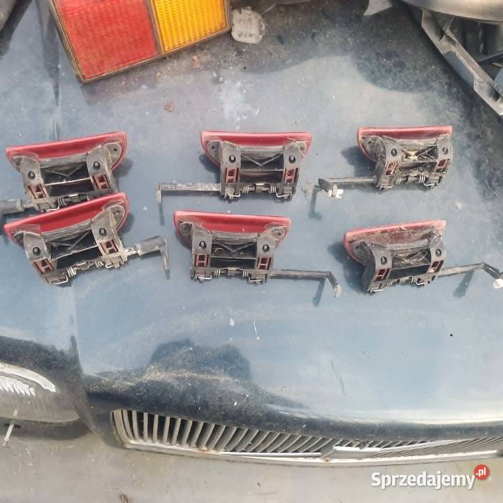 Klamka czerwona prawa przód tył Peugeot 206 Klamki Kraków