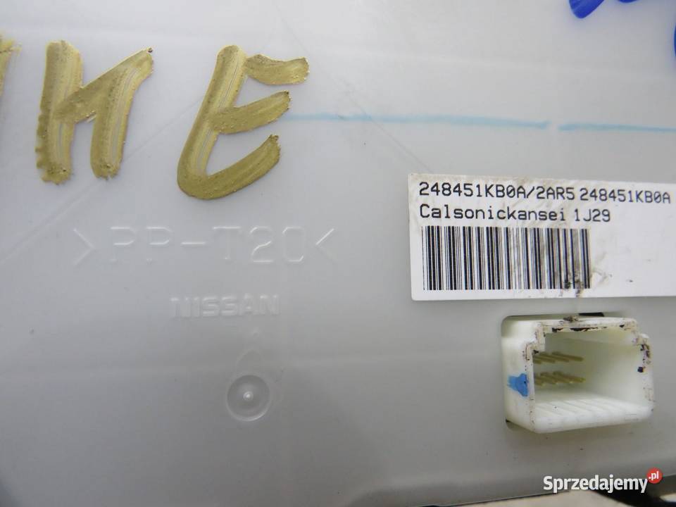 PANEL KLIMATYZACJI JUKE F15 248451KB0A osobowe sprzedam