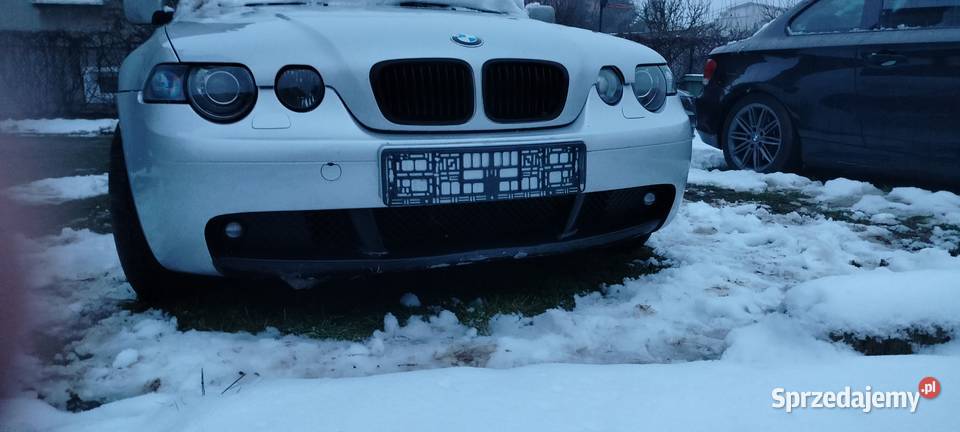Bmw e46 compakt maska przód oryginał IDEALNA części blacharskie
