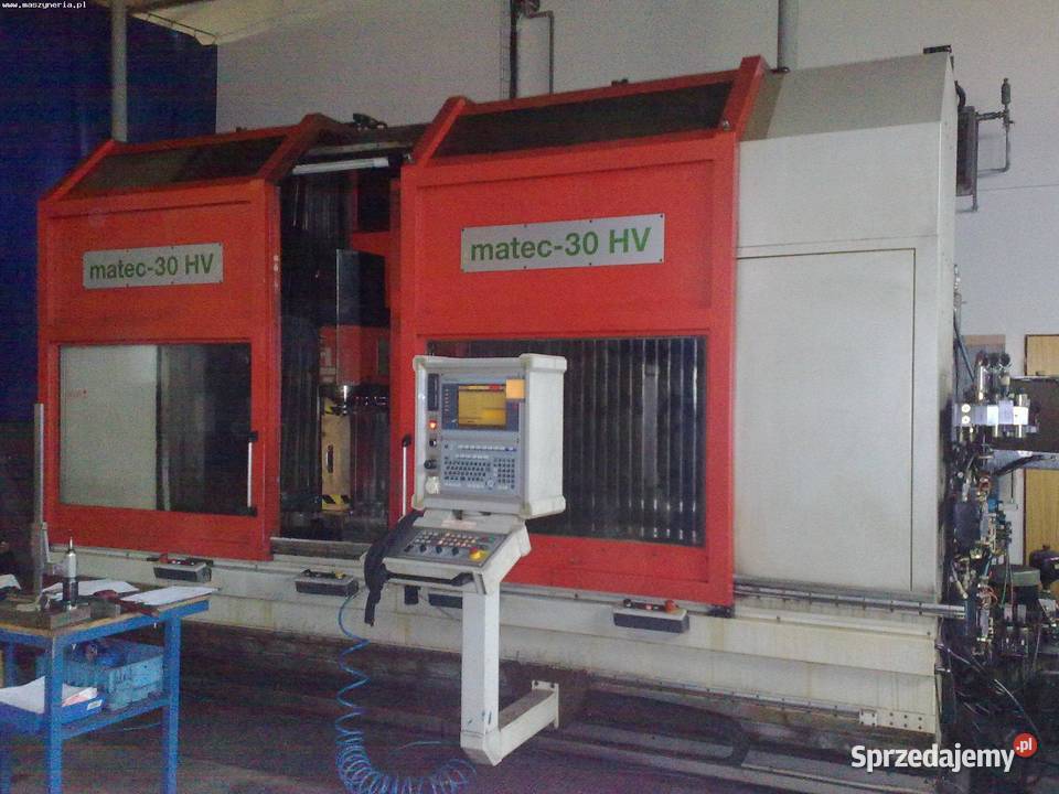 Centrum obróbcze pionowe CNC MATEC 30 HV Jelenia Góra