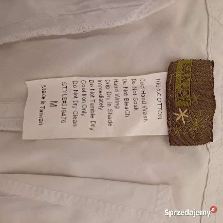 Spodnie dziewczęce M białe Rozmiar 1 łódzkie Sieradz