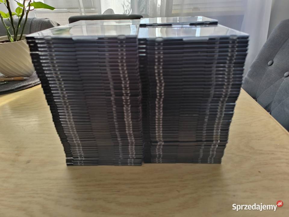 Pudełka na płyty CD DVD 180 sztuk Slim NOWE śląskie Tychy sprzedam