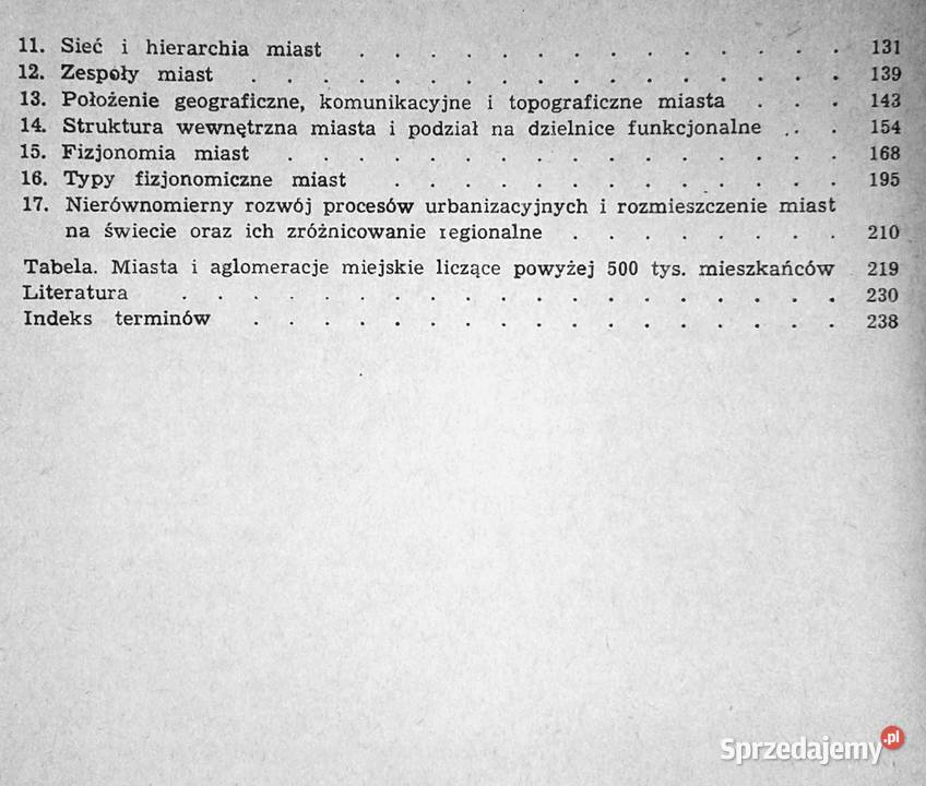 Geografia osadnictwa Zarys problematyki Maria Rok wydania 1978 Chełm sprzedam