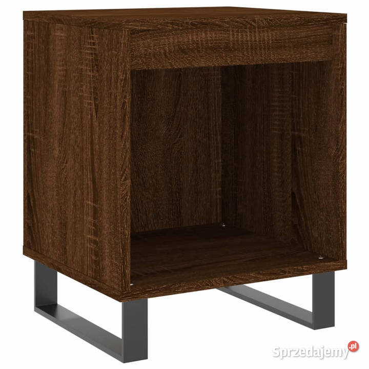 Szafki nocne 2 brązowy dąb 40x35x50 WM830747 mazowieckie Warszawa sprzedam