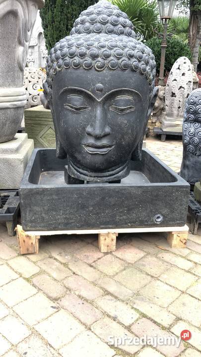 Fontanna Budda buddha fontanna Twarz Buddy Warszawa