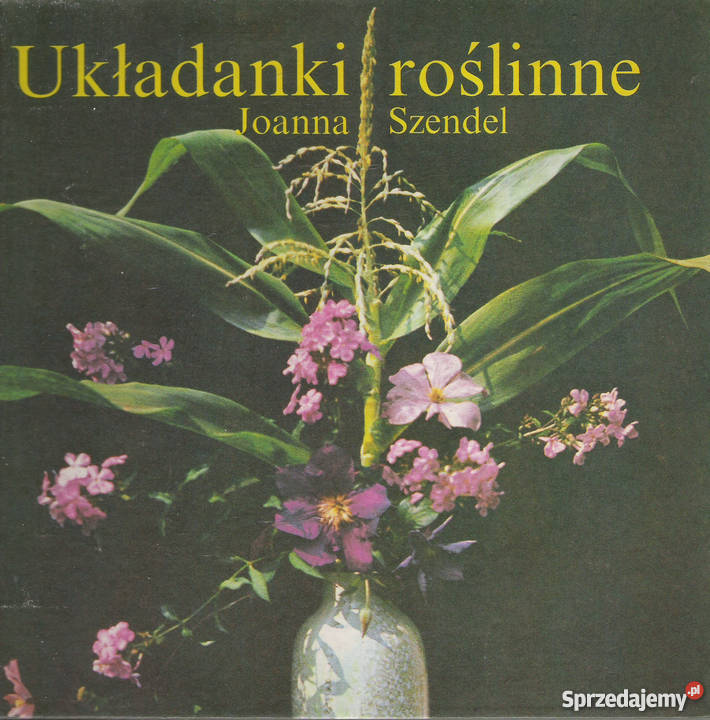 Układanki roślinne J szendel Rok wydania 1988 Puławy