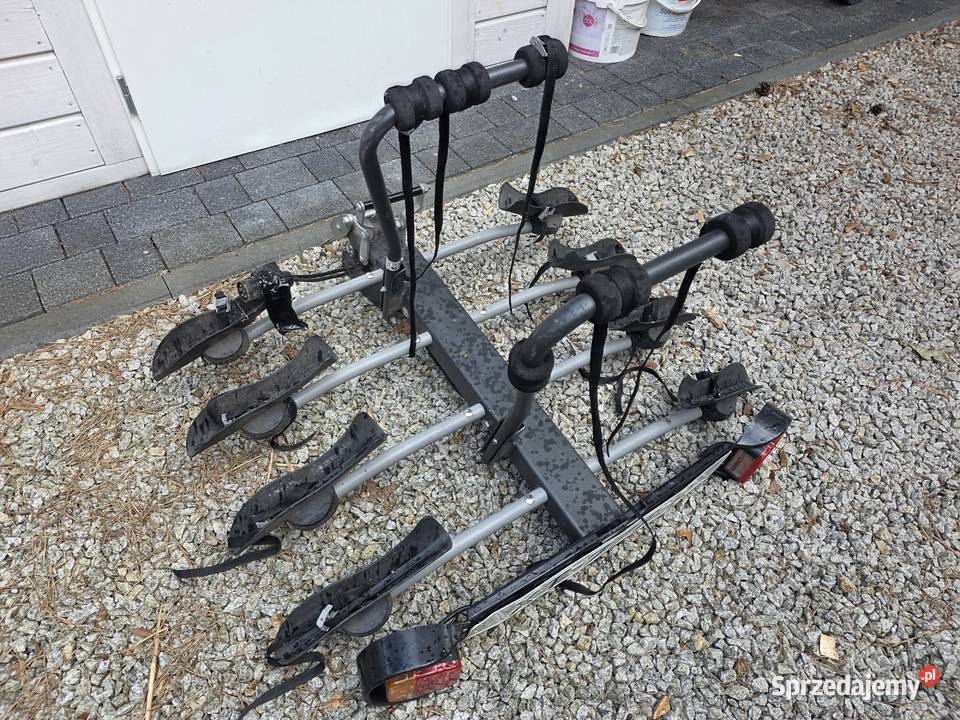 Bagażnik rowerowy uchylny na 4 rowery na dolnośląskie sprzedam