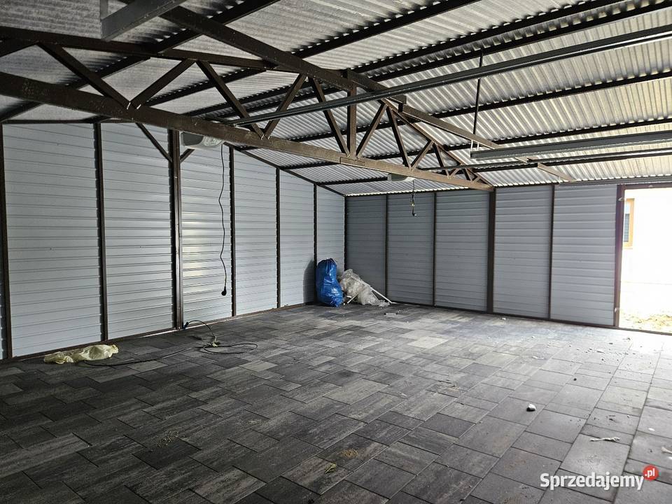8x6 Garaze Blaszane Garaż Blaszany Blaszak Parczew sprzedam