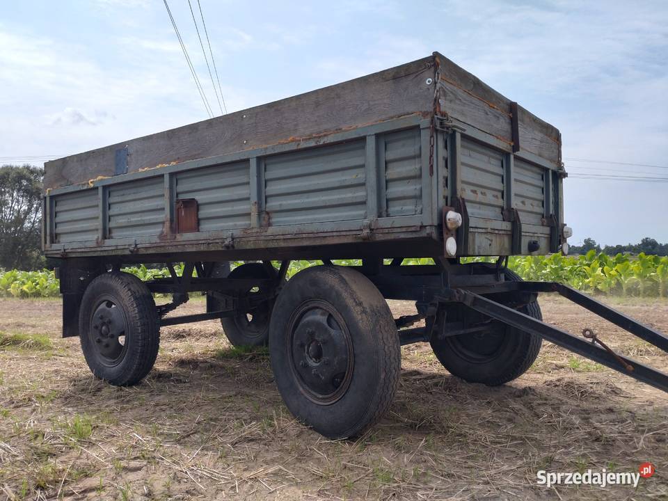 Przyczepa rolnicza D35 Autosan nie Sanok D45 HL Pływaczewo