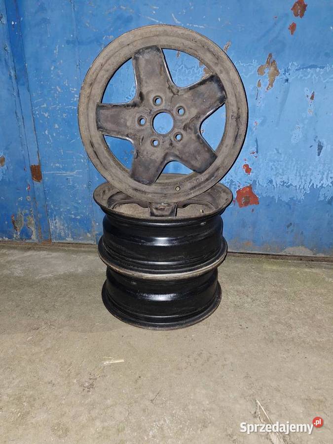 felgi stalowe 16 golf 67 3 sztuki stalowe Strzelin sprzedam
