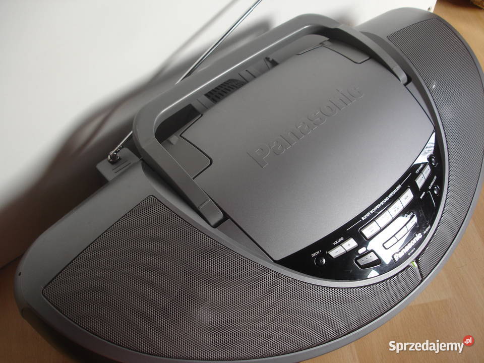 Radiomagnetofon PANASONIC RXED707 lubuskie Zielona Góra