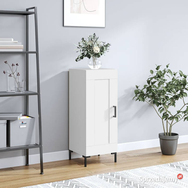 Szafka biała 345x34x90 materiał drewnopochodny Pozostałe