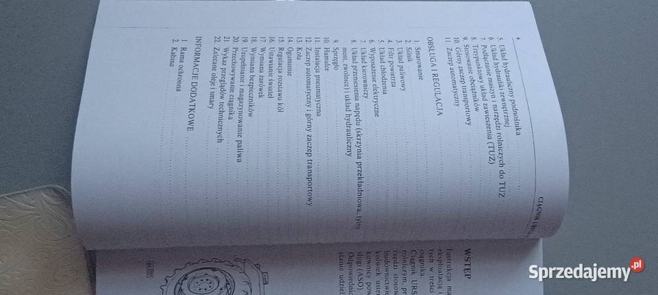 Instrukcja obsługi ciągnika rolniczego MF 255 Wodzisław