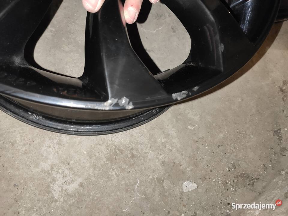 Oryginalne czarne alufelgi NISSAN Qashqai II aluminiowe Kielce sprzedam