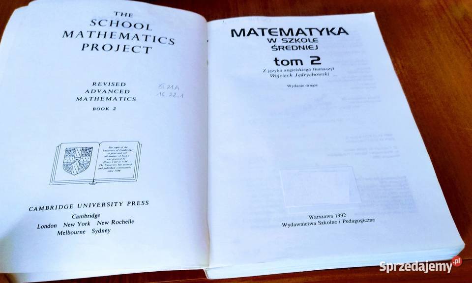 Matematyka w szkole średniej 2 School szkoła ponadgimnazjalna Kultura i Rozrywka pomorskie Gdańsk