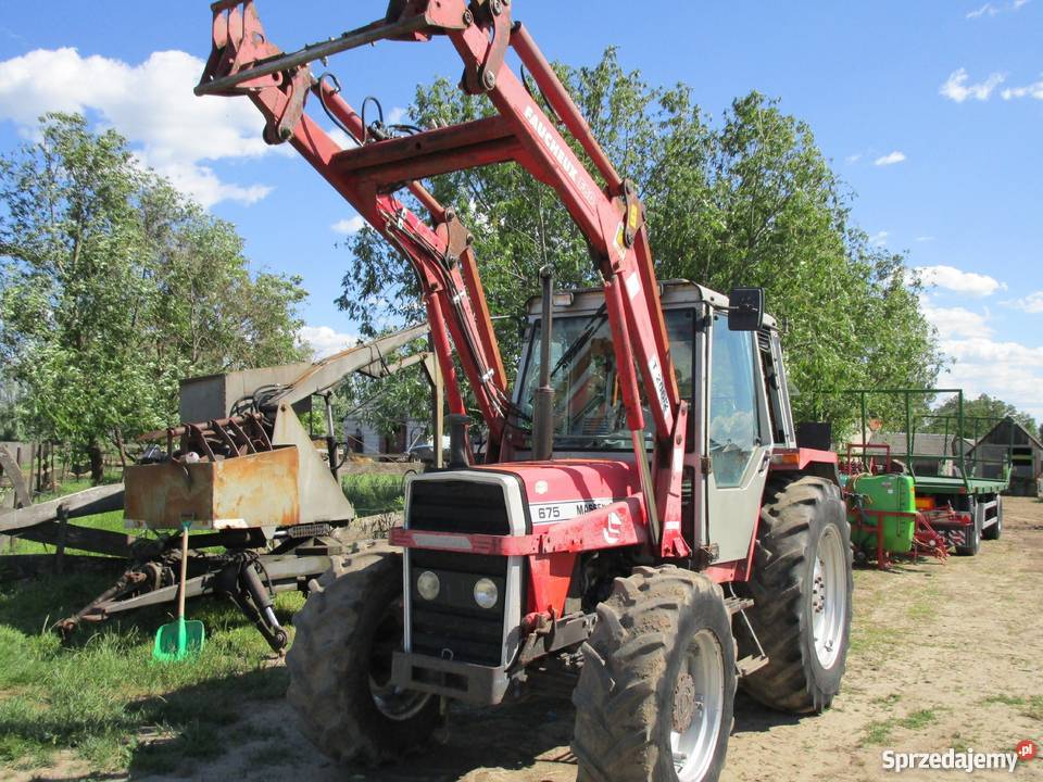 Massey Ferguson 675 z ładowaczem Czyżew-Osada