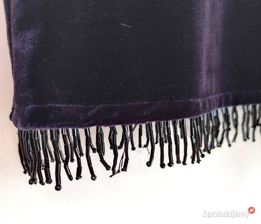 Vintage top Satsuma of London bluzka welurowa Szczecin sprzedam