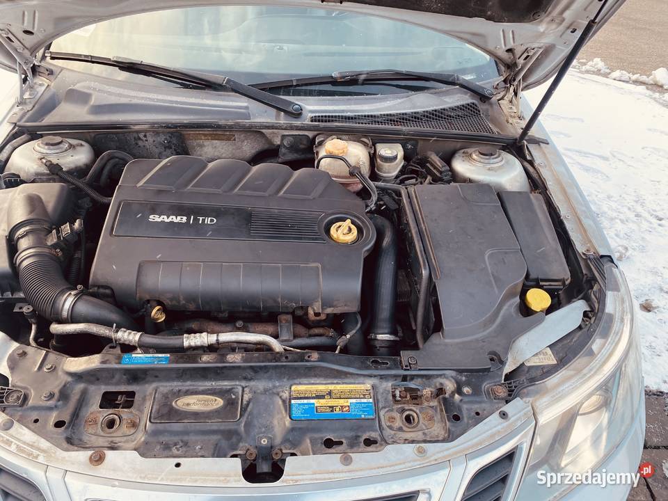 SAAB 93 19 TtiD AUTOMAT 6 stan perfekcyjny światła do jazdy dziennej 9-3 Kielce