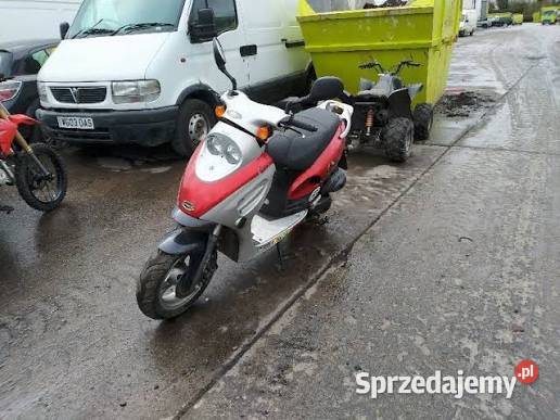 SprzedamZamienie Kymco Cobra Racer 100 2t skuter Motoryzacja Strzelin sprzedam