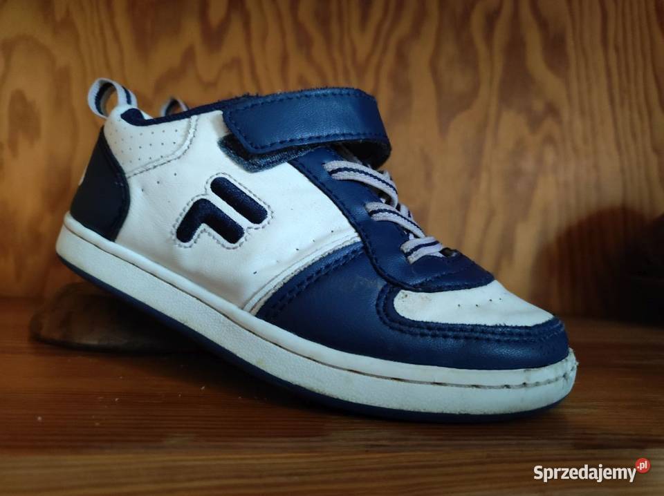 skórkowe sportowe sneakersy na rzep wiązane 18.2cm świętokrzyskie Kielce