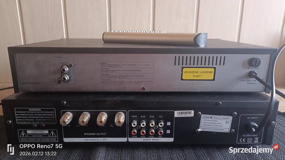 Sprzedam DIORA WS 600 Fonica CDF103R Oświęcim