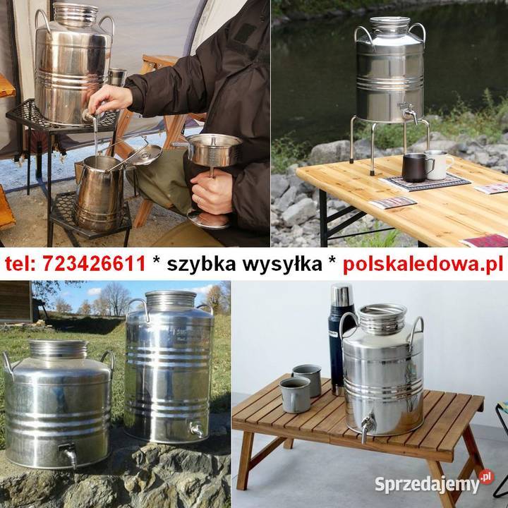 Bańka stal nierdzewna inox 30L z kranem na wodę Siemianowice Śląskie