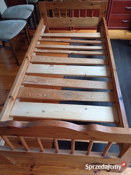 Łóżko drewniane rama 190x90