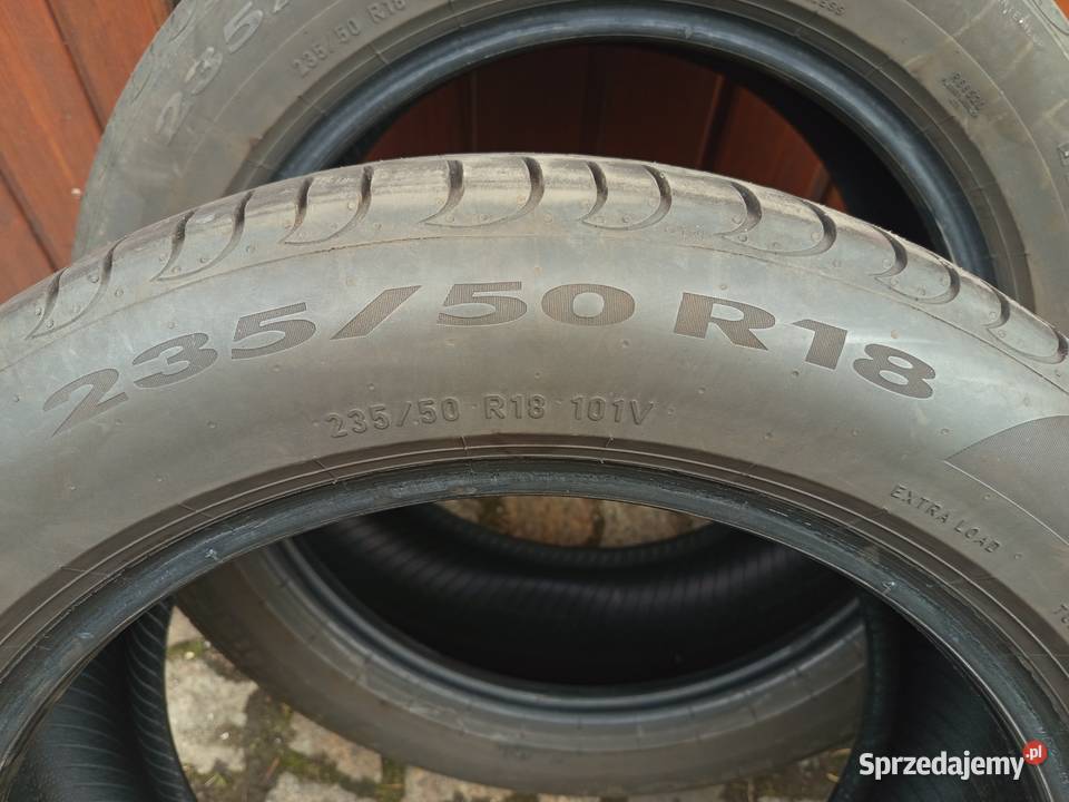Opony letnie Pirelli Powergy 23550 R18 2022 50 dolnośląskie Kąty Wrocławskie sprzedam