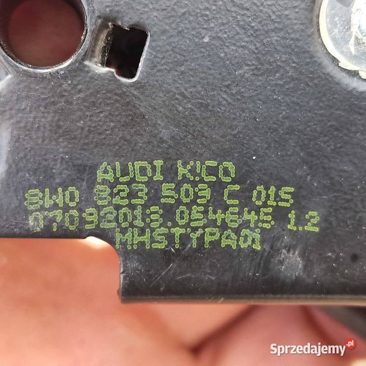 AUDI A4 A5 B9 ZAMEK MASKI POKRYWY SILNIKA osobowe Bieleń