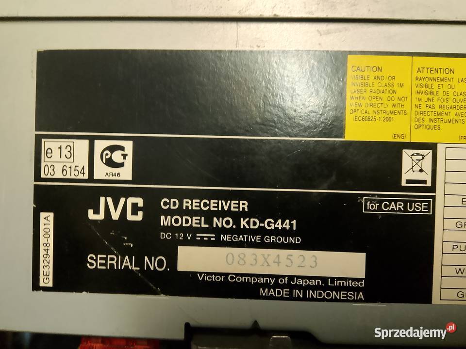 JVC na USB RDS Lubartów