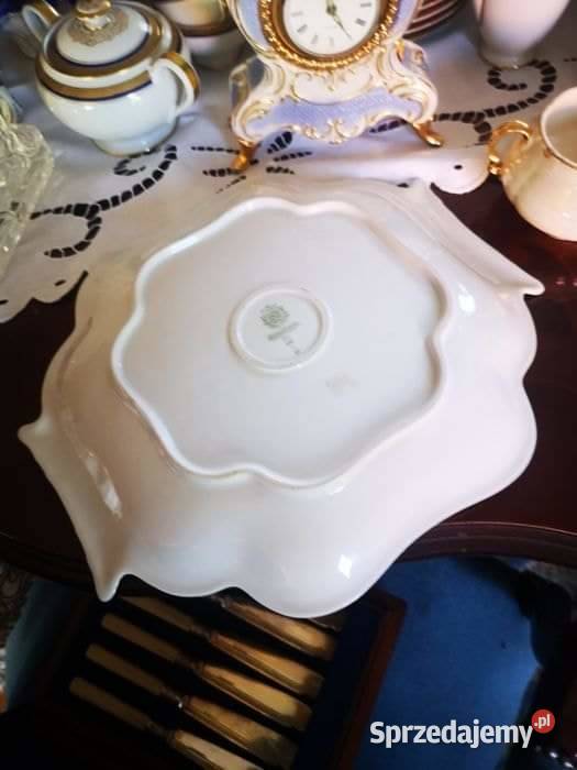 Patera z dzwonkami w bukiecie SygWeimar Porcelana i szkło pomorskie Gdańsk