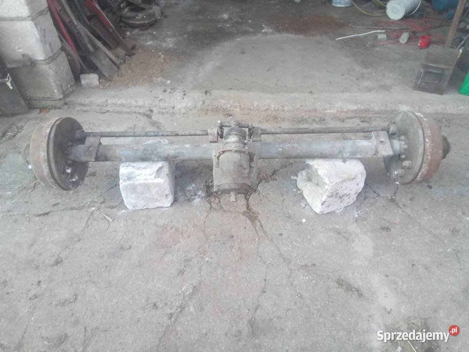 Oś przyczepy d 46 d 47 Stara Kiszewa