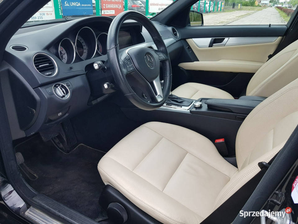Mercedes C 250 C250 CGI 204 Automat Jasne Skóry 1796cm3 Mercedes-Benz Włocławek