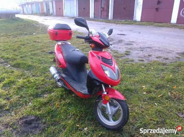Skuter zipp steed 50 w stanie idealnym z malym elektryczny starter świętokrzyskie Kielce