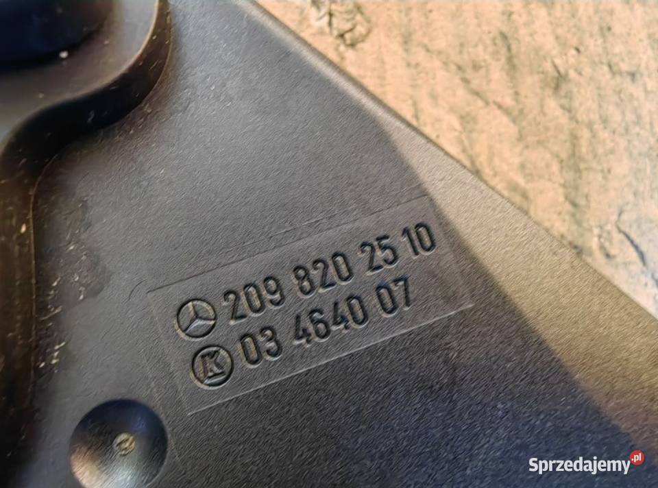 Panel sterowania fotela Mercedes CLK w209 lewy Żory