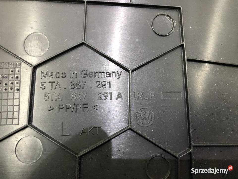 PLASTIK OSŁONA SŁUPKA 5TA867291 VW TOURAN III