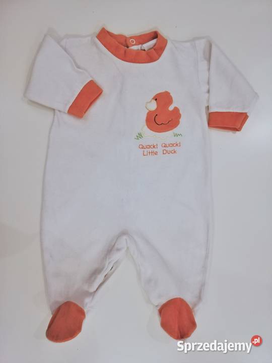 Pajac welurowy Little Duck Cool Club 62 uniseks Rozmiar 62 Dla Dziecka Katowice
