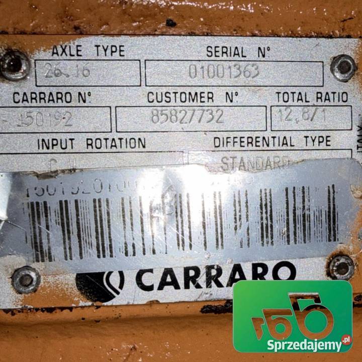 Dyferencjał 15x32 Carraro 18670 30906 Case 580 Wilkowo
