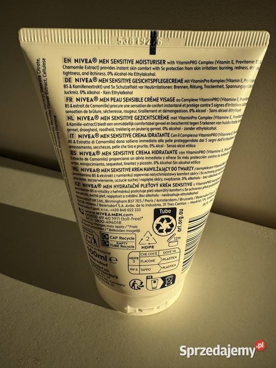 Zestaw XXL Nivea Men Sensitive do twarzy żel do wielkopolskie Poznań