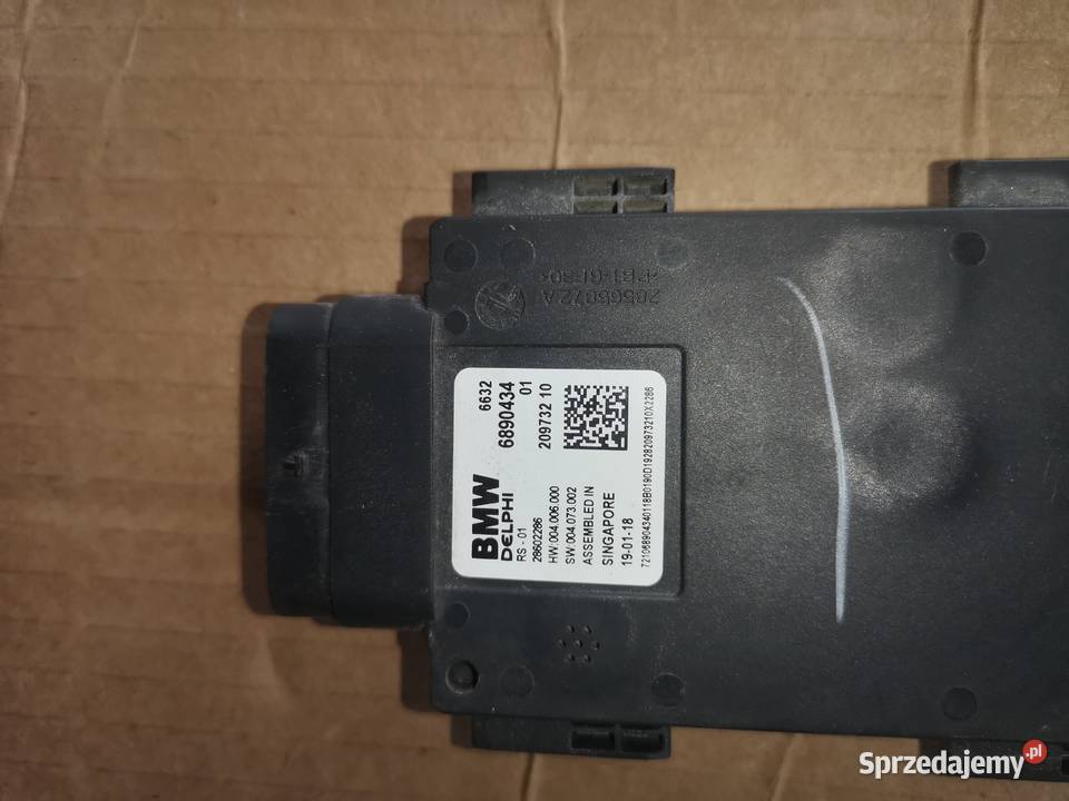 Bmw x1 6890434 asystent pasa ruchu radar Skawina