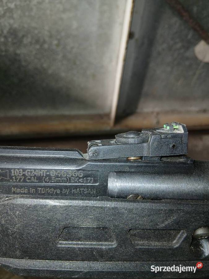 Wiatrówka sprężynowa 45mm śrut wielkopolskie Dębnica